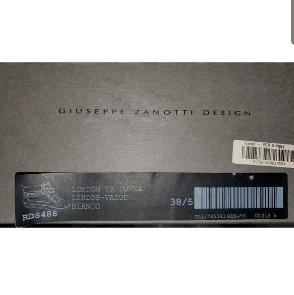 GZ Donna Leather Trainers, Never Worn, Brand New - Picture 8 of 8